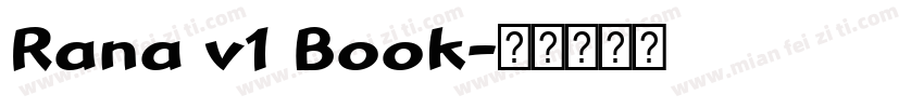 Rana v1 Book字体转换
